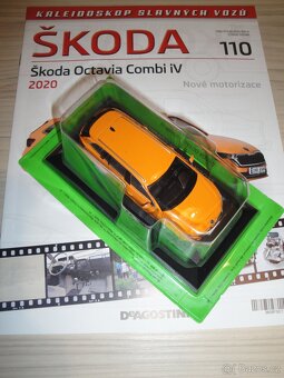 Prodám modely Kaleidoskop slavných vozů ŠKODA 1:43 - 3