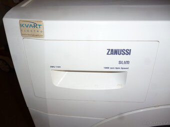 pračka zanussi A+, na 5 kg, 1000 ot.,hloubka jen 40cm - 3