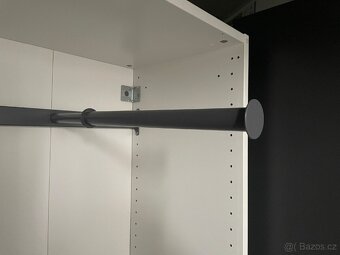 IKEA PAX / skříň s dveřmi bílá - 201 cm x 50 x 35 cm - 3
