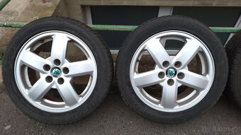 Orig. letní ALU kola 15" 5x100 Škoda Fabia 1 - levně - 3
