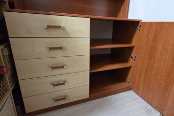 SKŘÍŇ – KOMBINACE KNIHOVNY A KOMODY - 3