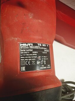 Hilti TE 30 vrtací kladivo - 3