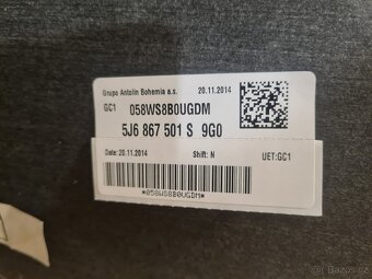 NOVÁ Stropnice Fabia 2 Hatchback (krátká) ORIGINÁL - 3