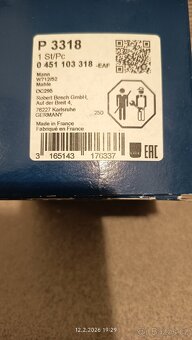 Olej 5w40 + filtr - 3