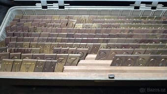 Rytecké šablony písmena pantograf - 3