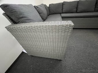 Zahradní ratanová sedačka - 3