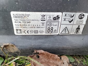 Elektrická sekačka AL-KO Classic 3.2 E - 3