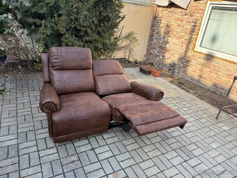 LUXUSNÍ SEDACÍ SOUPRAVA(POHOVKA) S RELAXAČNÍ FUNKCÍ - 3