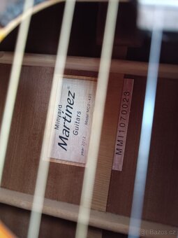 Kytara Martinez Minyard Guitars - 3