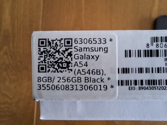 Samsung Galaxy A54 5G 8/256GB–Top stav,záruka+příslušenství - 3