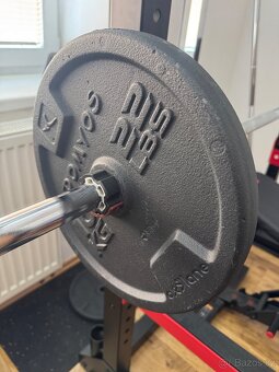 Corenght - Posilovací klec Power Rack 900, posilovací lavice - 3