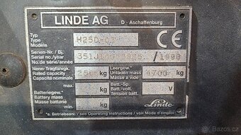 VZV Linde H25D - 3