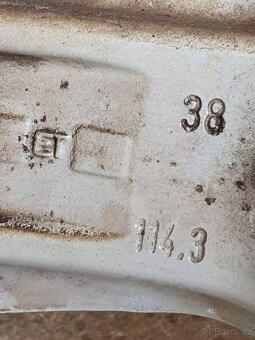 5 x 114.3 R 16 orig Toyota Alu kola disky elektrony liťáky - 3