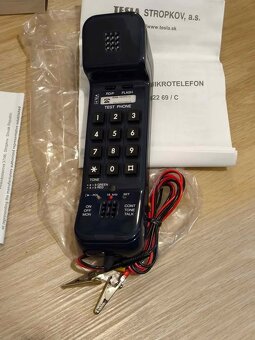 Zkusebni mikrotelefon 4FP 122 69 / C - 3