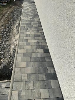Bruk prosty 8cm, barva Gothic - Zámková betonová dlažba - 3