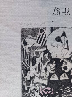 Obrazy, tisky, litografie, kresby, malby - 3