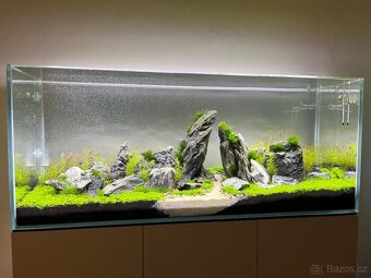 Akvarium Opti white 240 l + skříňka,kryt a světlo - 3