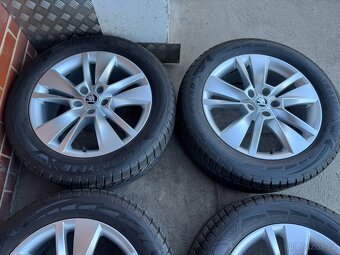 Alu 18" 5x112 škoda TRITON KodiaQ zimní 85% TOP - 3