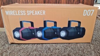 Bluetooth reproduktor D07 - 3