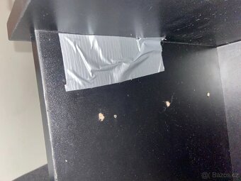 Černý rohový stůl - 3