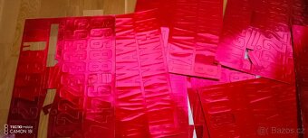 Za vše 49,-3sady nepoužité retro písmena a číslice - 3