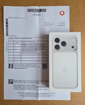 iPhone 17 Pro 512GB Silver NOVÝ NEROZBALENÝ - 3