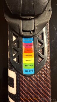 Sjezdové lyže SALOMON 140cm - 3