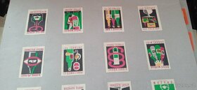 Etikety krabiček zápalek - 3