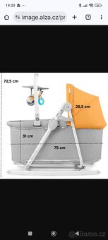 Kinderkraft postýlka 3v1 - 3