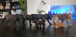 Schleich džungle papoušek opice koala tygr jaguár tukan - 3