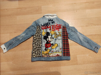DESIGUAL Mickey Mouse džínová bunda - 3