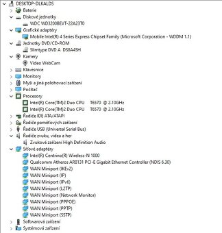 Acer Extensa 5635,CPU T6570,WIN 10,HDD 320GB,RAM 4GB,15.4 pa - 3