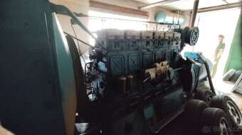 Diesel generátor 160kW 200kVA - ČKD S 160 - 3