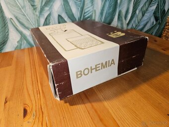 Krásná stará skleněná souprava / servis Bohemia na whisky - 3