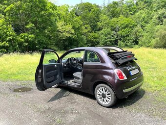 Fiat 500C 0.9 s plátěnou střechou a automatem, rv 2014 - 3