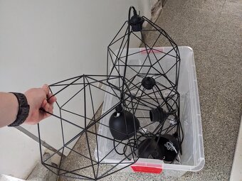 Stínidlo závěsné lampy - Ikea BRUNSTA + HEMMA - 3