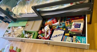 Patrová postel s rošty a úložným prostorem - 3