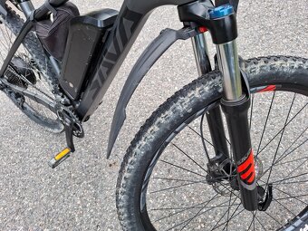 SAVA Deck, carbon, kola 27,5", rám 17" v bezvadném stavu - 3