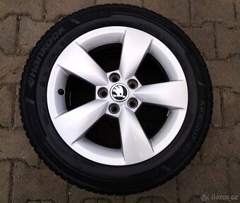 Alu kola originál Škoda Fabia III, Rapid 5x100 R15 Carme - 3