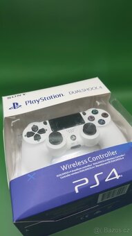 PS4 ovladač, white (NOVÝ) - 3