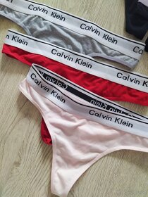 Dámská nová tanga Calvin Klein xxl - 3