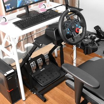 Herní volant Logitech G29 + herní stůl - 3