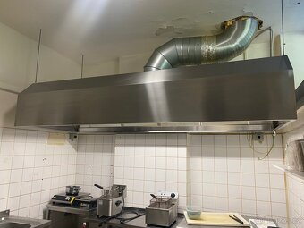 Gastro digestoř PROFI, tukové filtry, délka 250cm - 3
