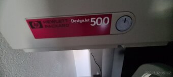 Prodám levně tiskárnu PLOTR HP DJ 500 tisk - 3