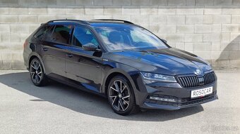 Superb combi Sporline 2.0TDI 147kW 4x4 DSG Weba-1.maj-DPH-ČR - 3