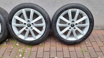 Škoda Octavia 3 - sada disků Teron vč. letní pneu 225/45 R17 - 3