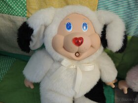 Retro ružové a čierne šteniatko Coccolotti - 3