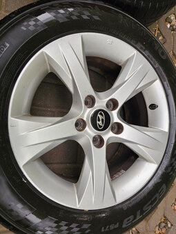 ALU letní kola disky Hyundai I40 R16 5x114,3 ET40 - 3