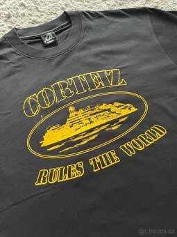 Corteiz OG Alcatraz Tee Black Yellow - 3