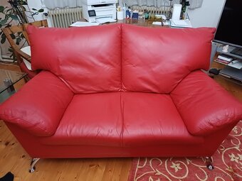 kožená sedací souprava - 3